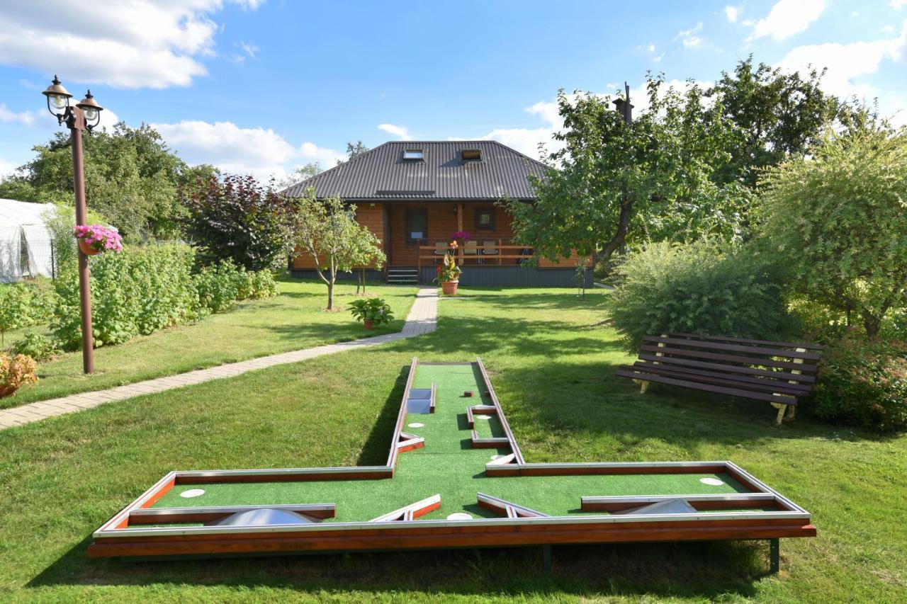 Villa Vasarnamis Zarasuose Zarasai Esterno foto