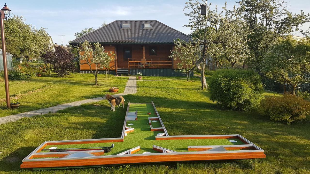 Villa Vasarnamis Zarasuose Zarasai Esterno foto